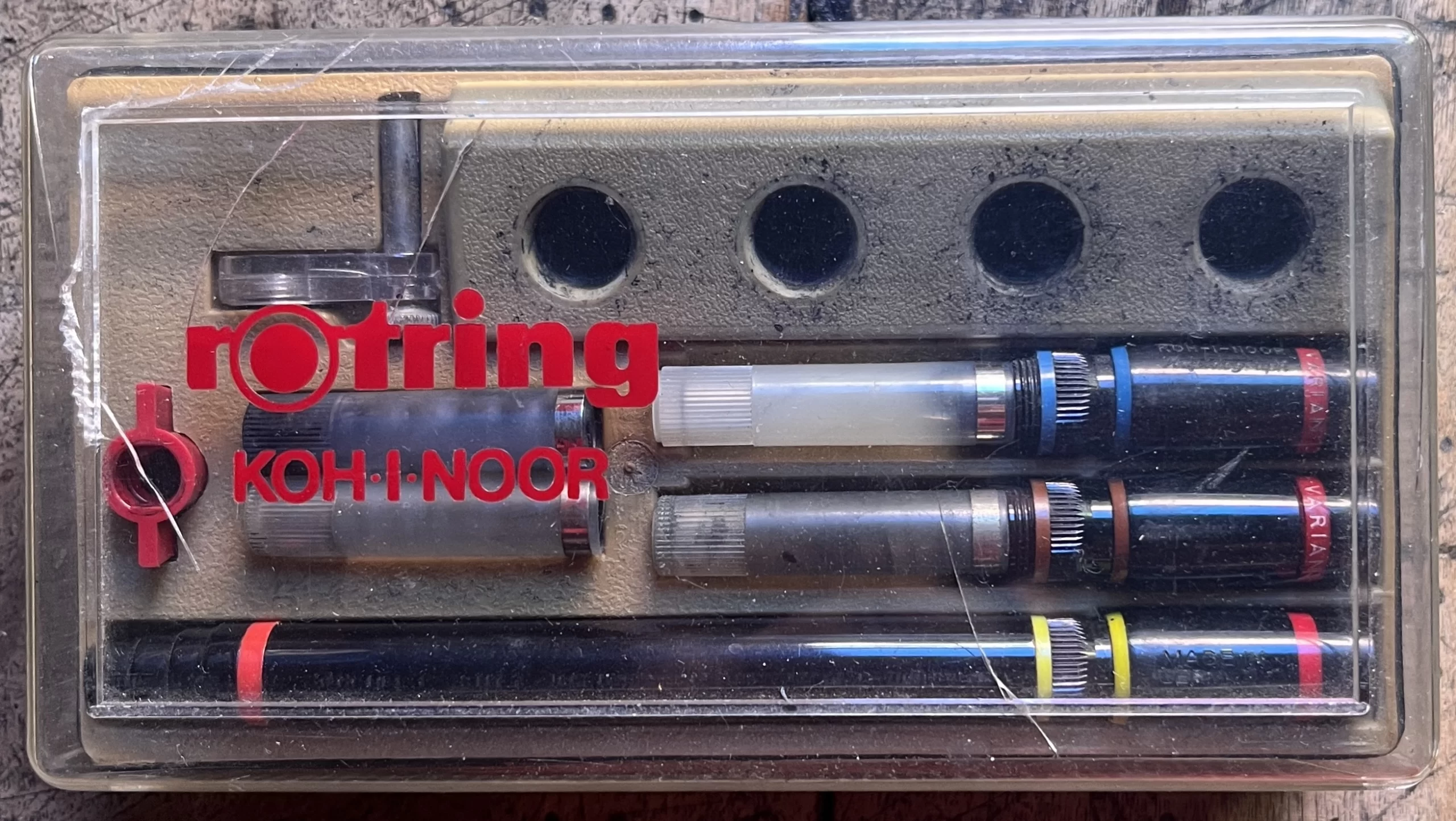 Il fido Rapidograh 0.2 che usavo al liceo